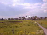 Geuzenwaard met uitzicht op Lobith